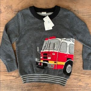 NWT Firetruck sweater